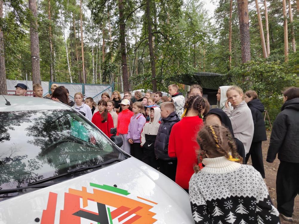 Автошкола «Перспектива» в летнем лагере на Тургояке!